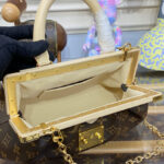 Louis Vuitton Monogram Clutch M46544 Brown